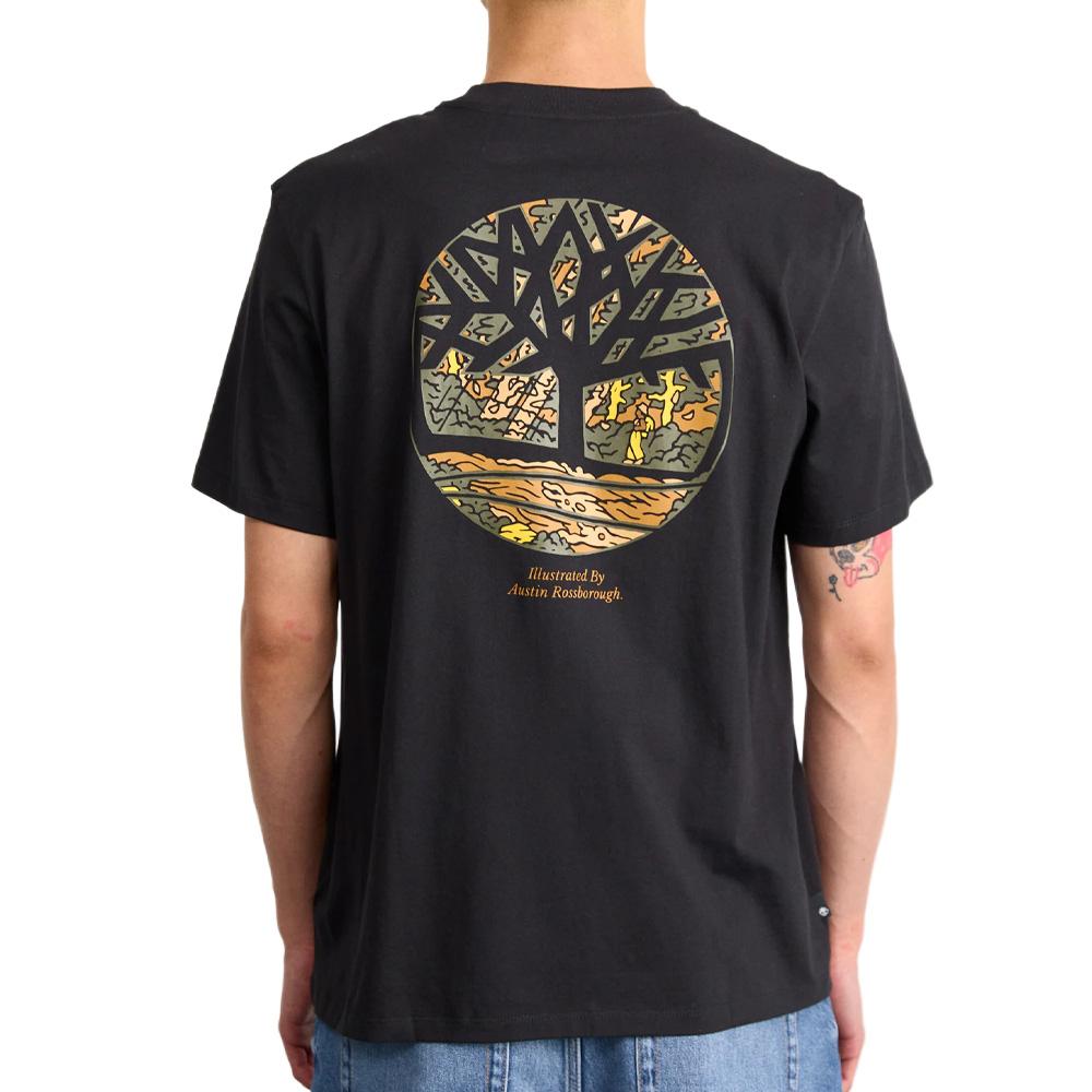 Timberland Illustrated Men’s Black T-shirt Photo of the Espace des Marques %store% store - view of %key%