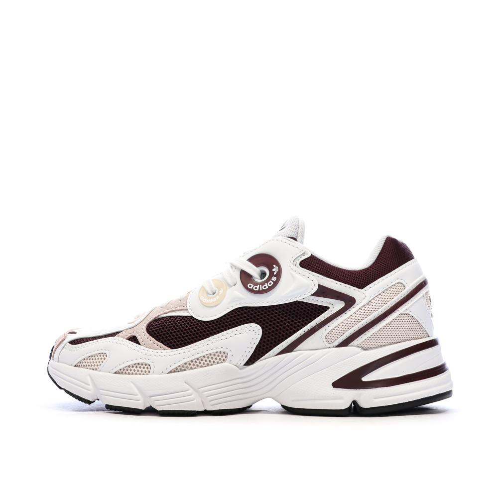 Baskets Blanches/Bordeaux Femme Adidas Adidas Astir pas cher