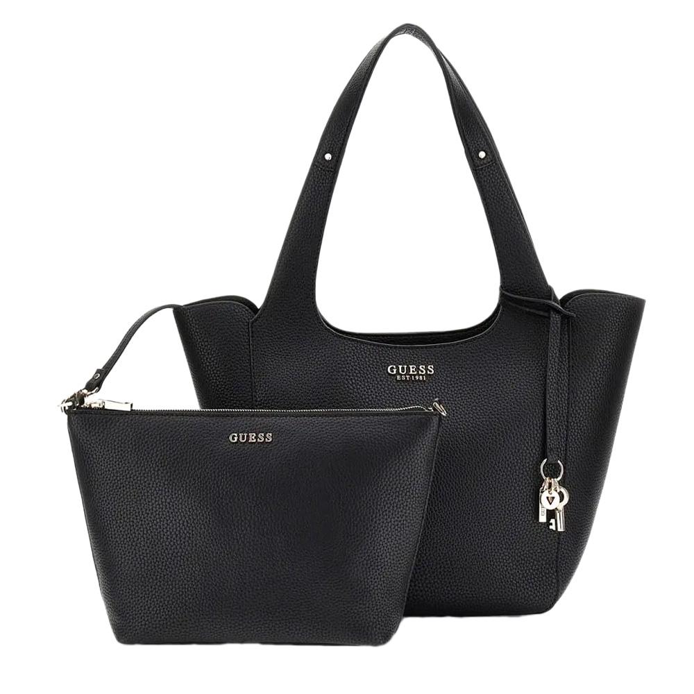 Sac à Main Noir Femme Guess Helina pas cher