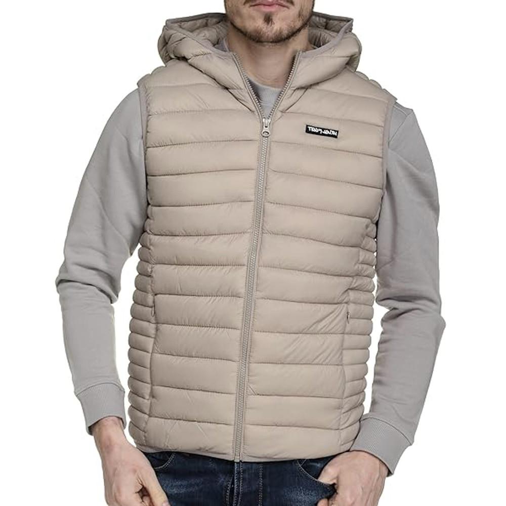 Doudoune Sans manches Beige Homme Teddy Smith B-Terry pas cher