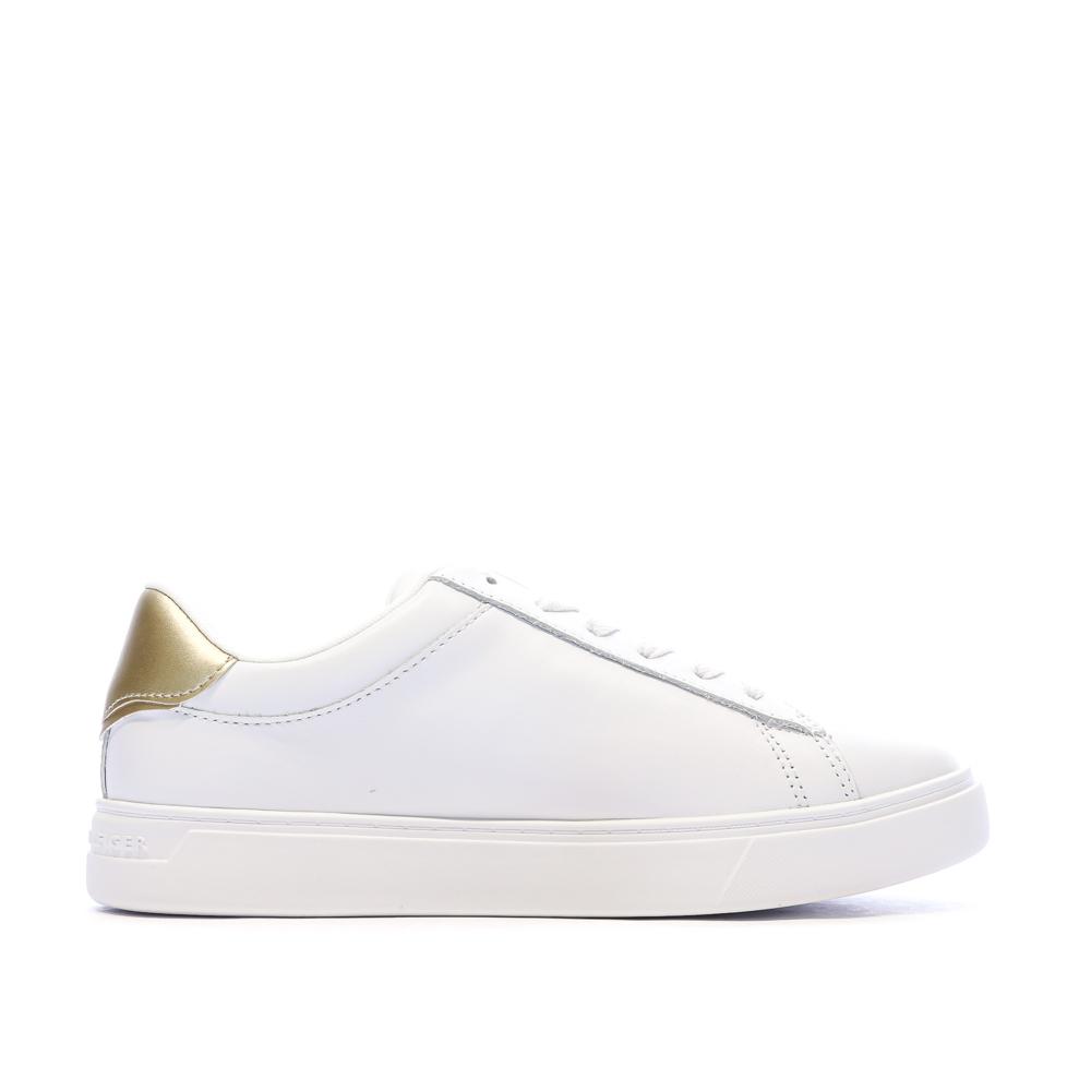 Baskets Blanches Femme Tommy Hilfiger Essential Court Snea vue 2