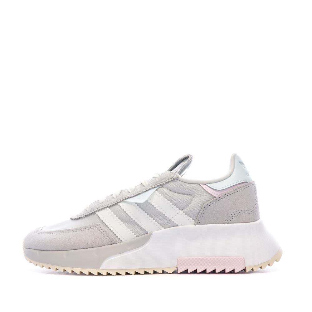 Baskets Grises Femme Adidas Retropy F2 pas cher