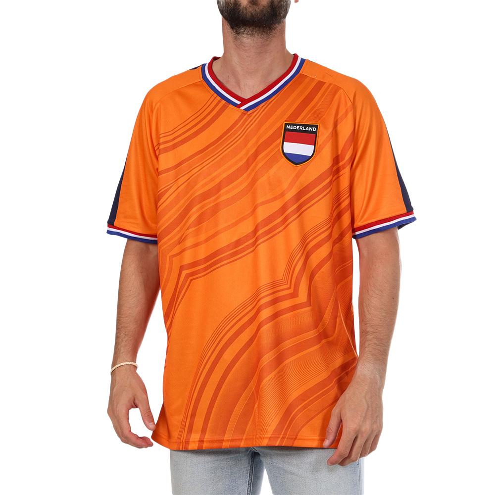 Pays-Bas Maillot Supporter Orange Mixte Sport Zone pas cher