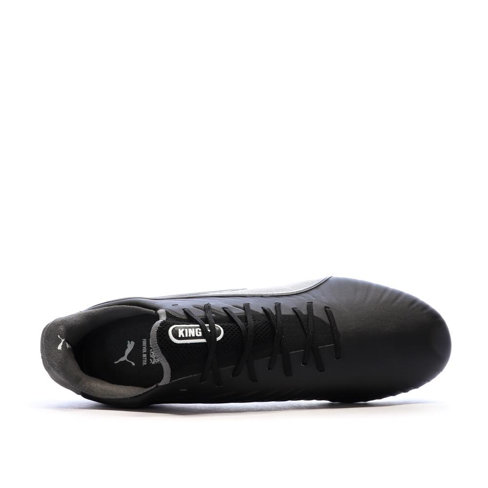 Chaussures de Foot Noires Homme Puma King Ultimate FG/AG vue 4