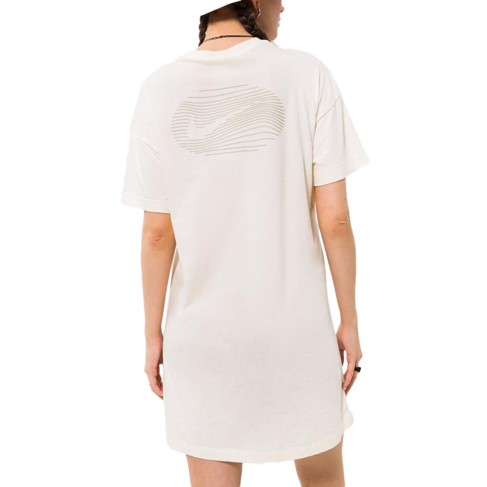 Robe T-Shirt Jaune Pale Femme Nike DM4664 vue 2