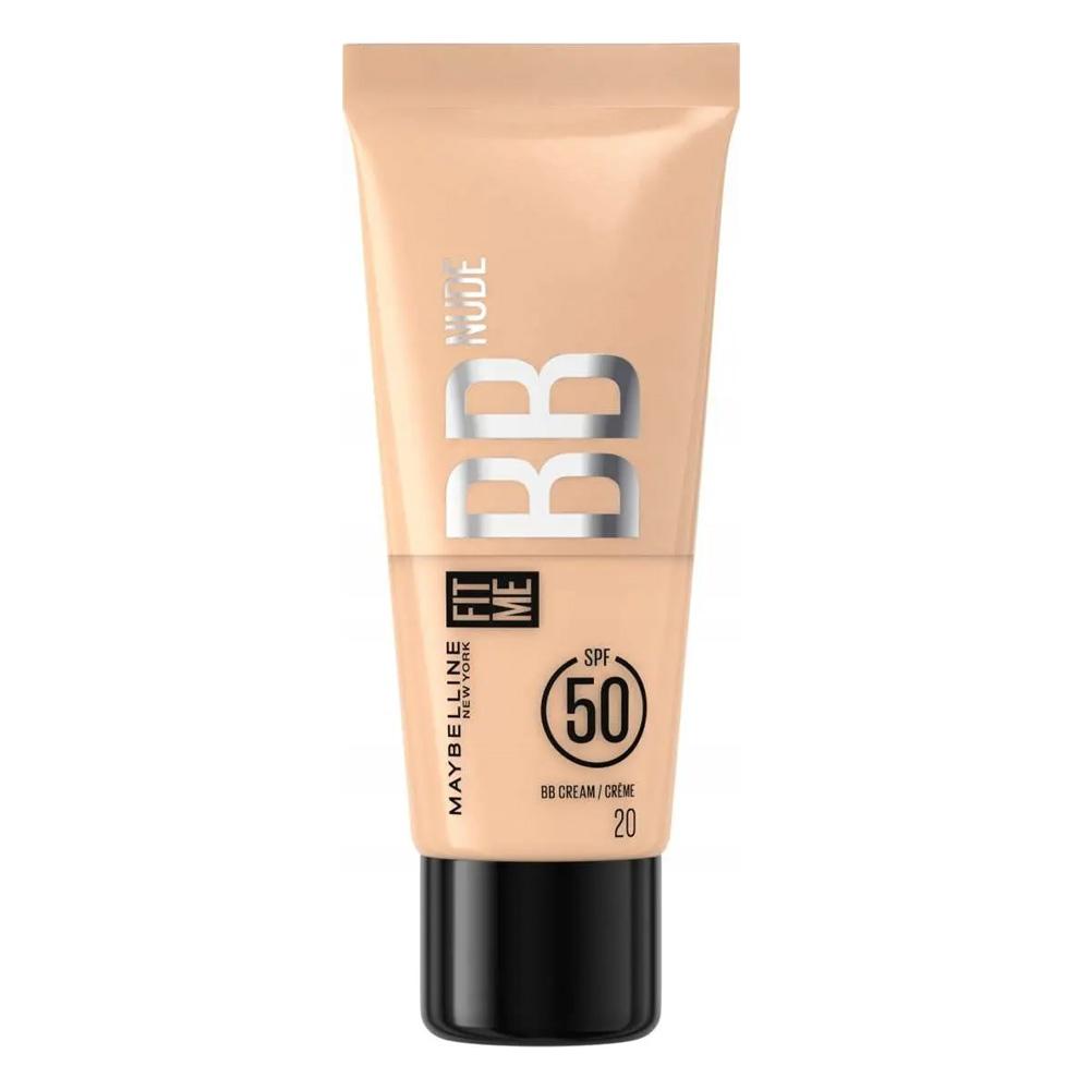BB Crème SPF 50 Gemey Maybelline Maybelline New York Fit Me Nude 20 pas cher