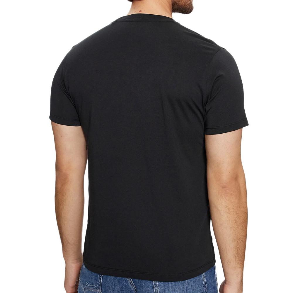 T-shirt Noir Homme Pepe jeans Castle vue 2