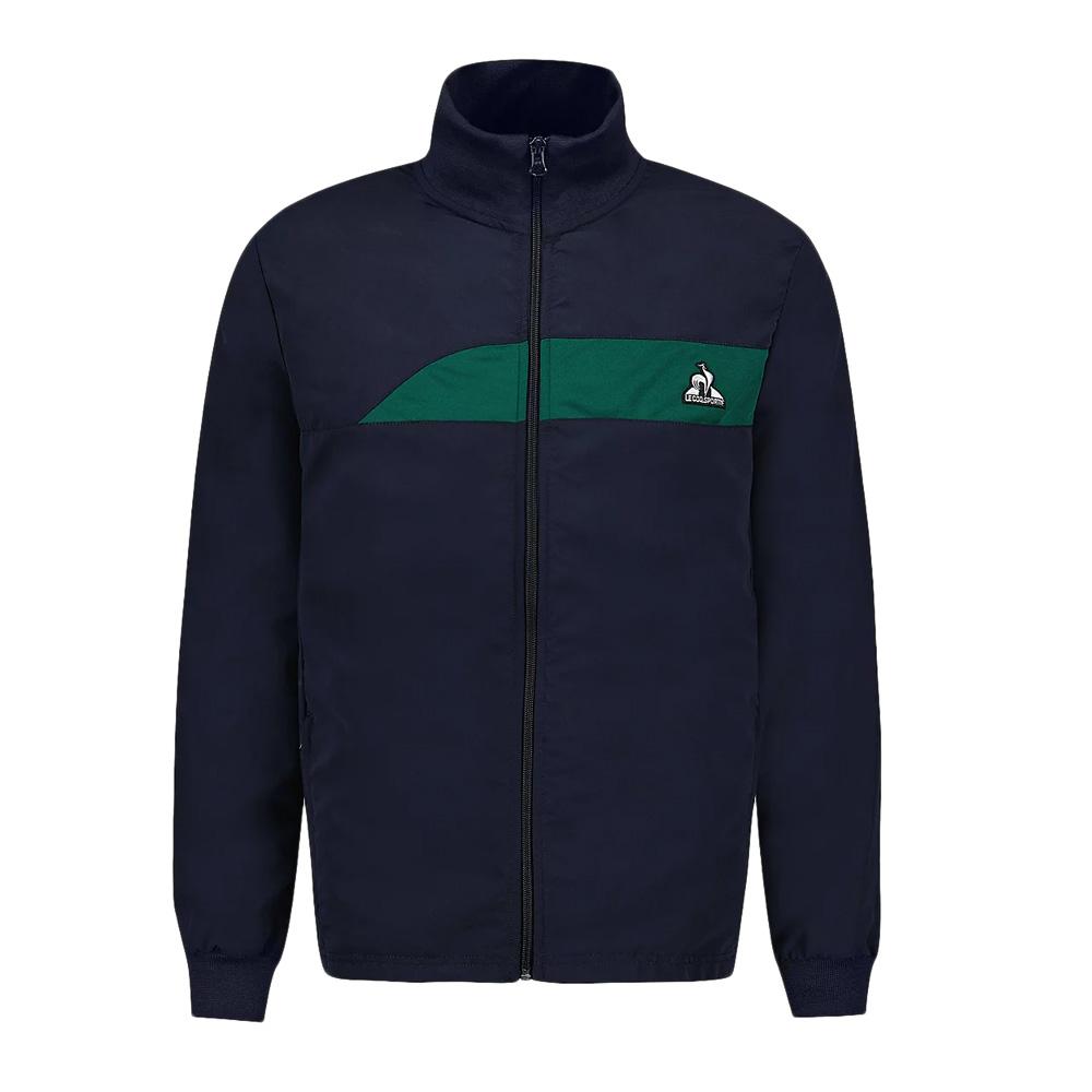 Veste Zippée Marine/Verte Homme Le Coq Sportif Saison vue 3