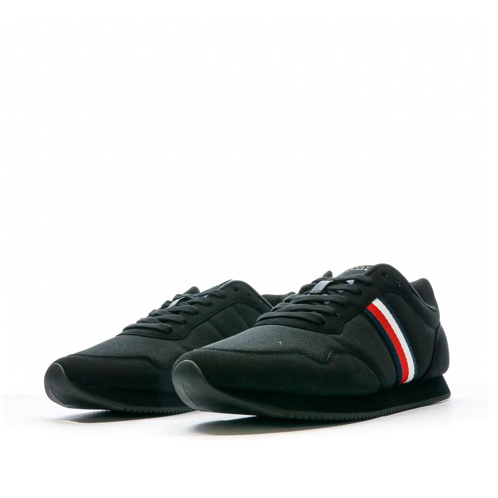 Baskets Noires Homme Tommy Hilfiger FM0FM04958 vue 8