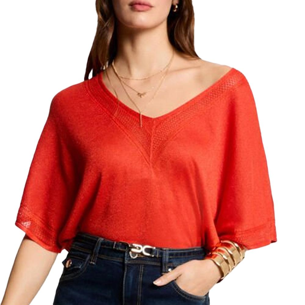 Pull Rouge Femme Morgan MCHRIS pas cher