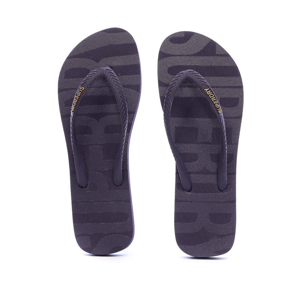 Tongs Violet Superdry Essental Flip Flop vue 3