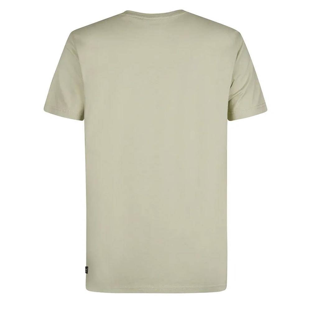 T-shirt Vert Homme Petrol Industries TSR127 vue 2