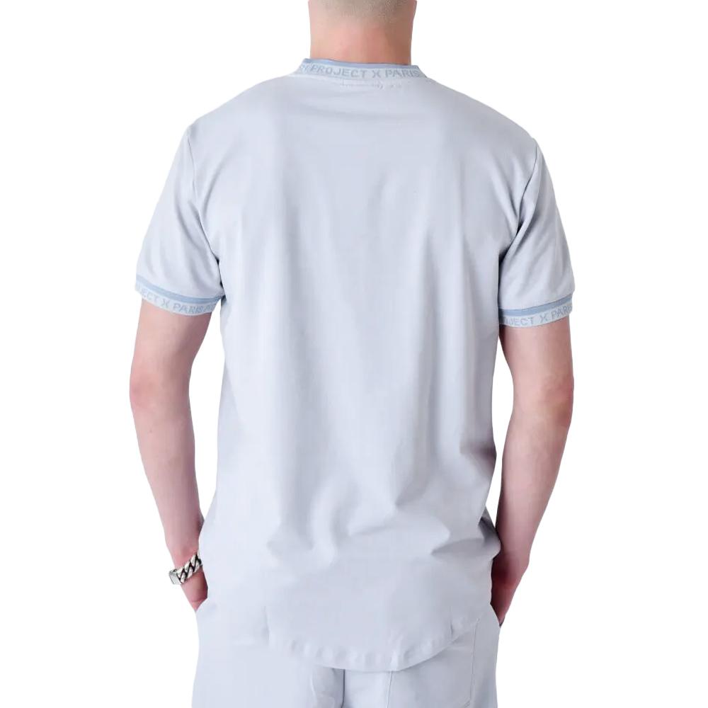T-Shirt Bleu Clair Homme Project X Paris 2511114 vue 2