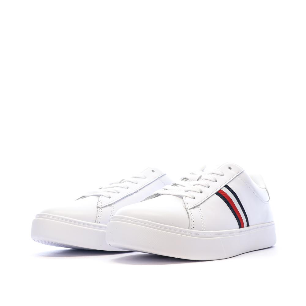 Baskets Blanches Femme Tommy Hilfiger Essential Court Snea vue 6