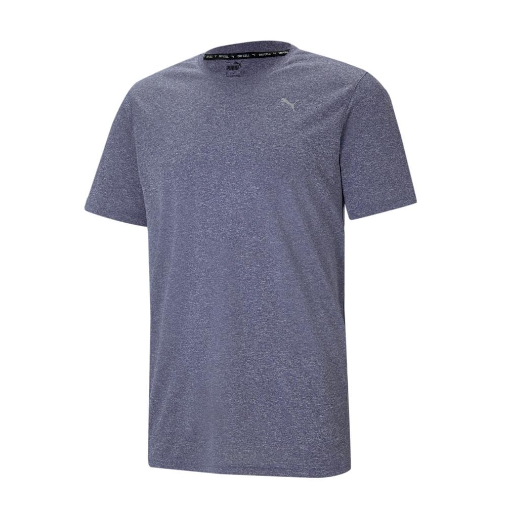 T-shirt Marine Homme Puma Perf Heathr pas cher