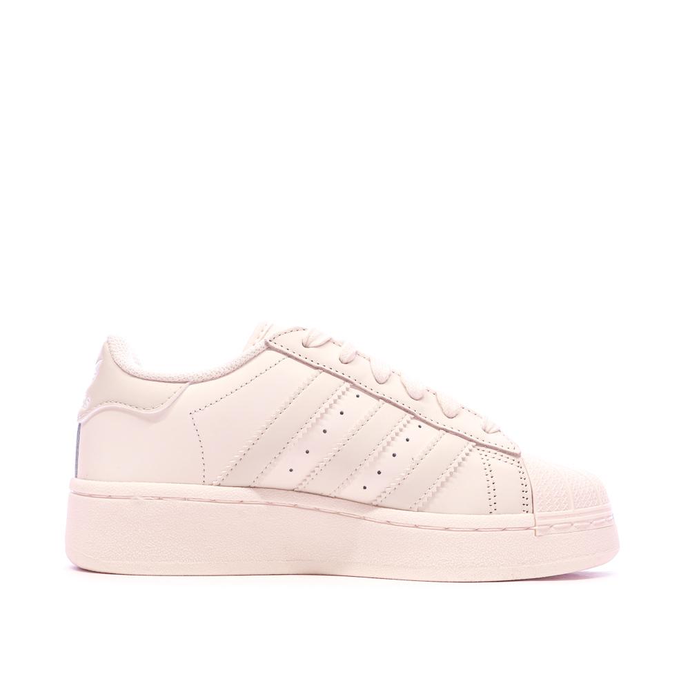 Baskets Rose Fille Adidas Superstar Xlg vue 2