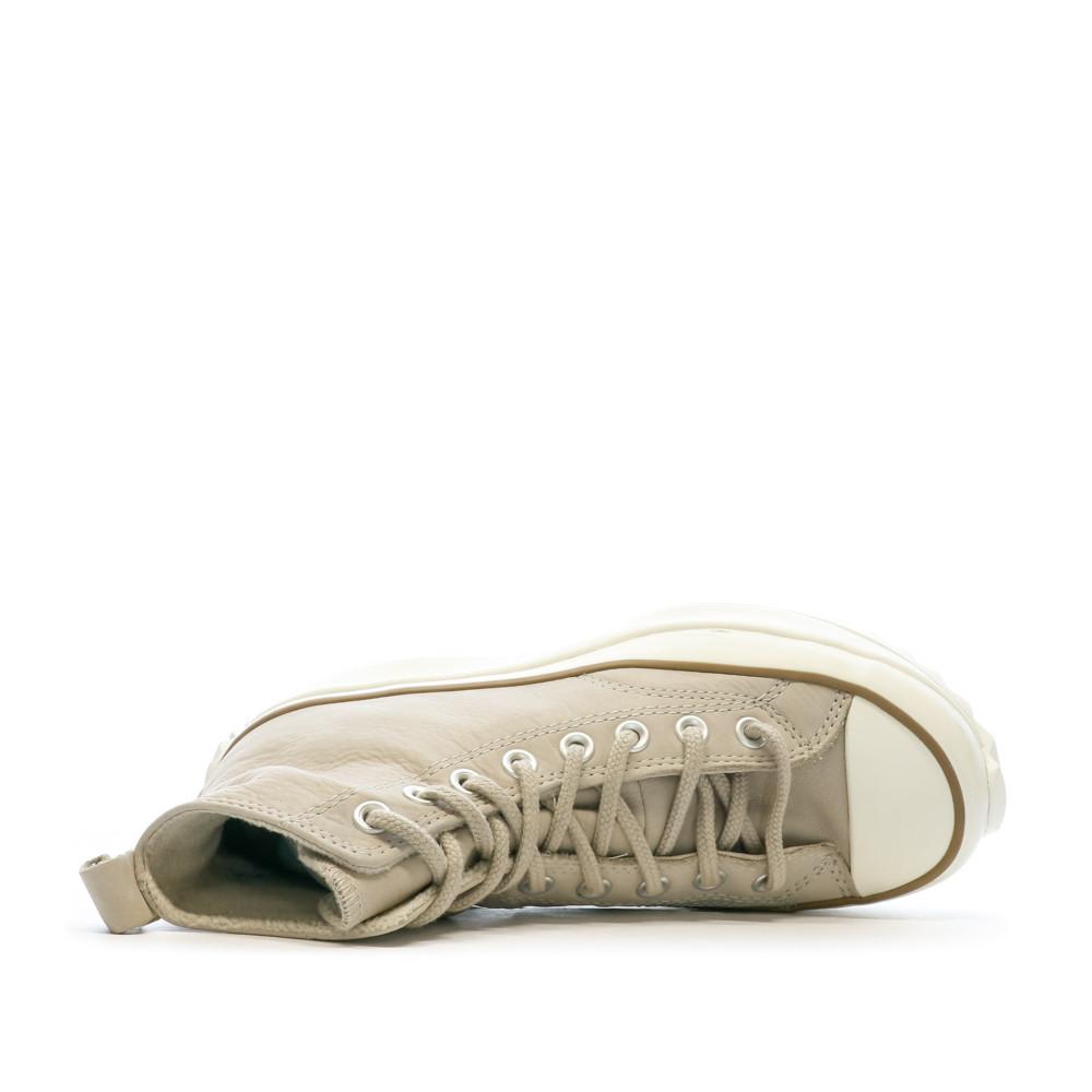 Baskets Crème Femme Converse Run Star Hike Hi Papyrus vue 4