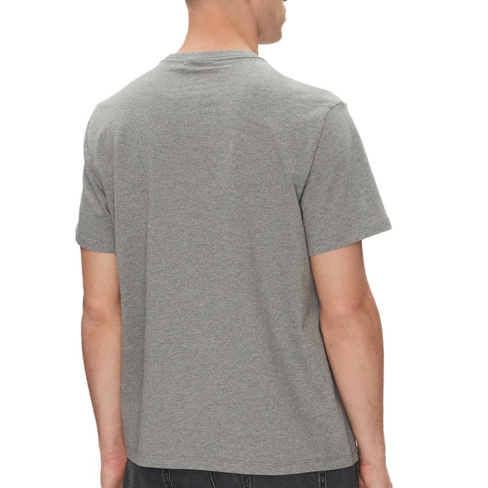 T-Shirt Gris Homme Calvin Klein Jeans Hero vue 2