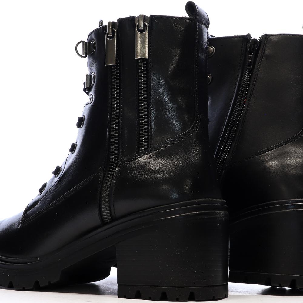 Bottines Noires Femme Geox Damiana vue 7
