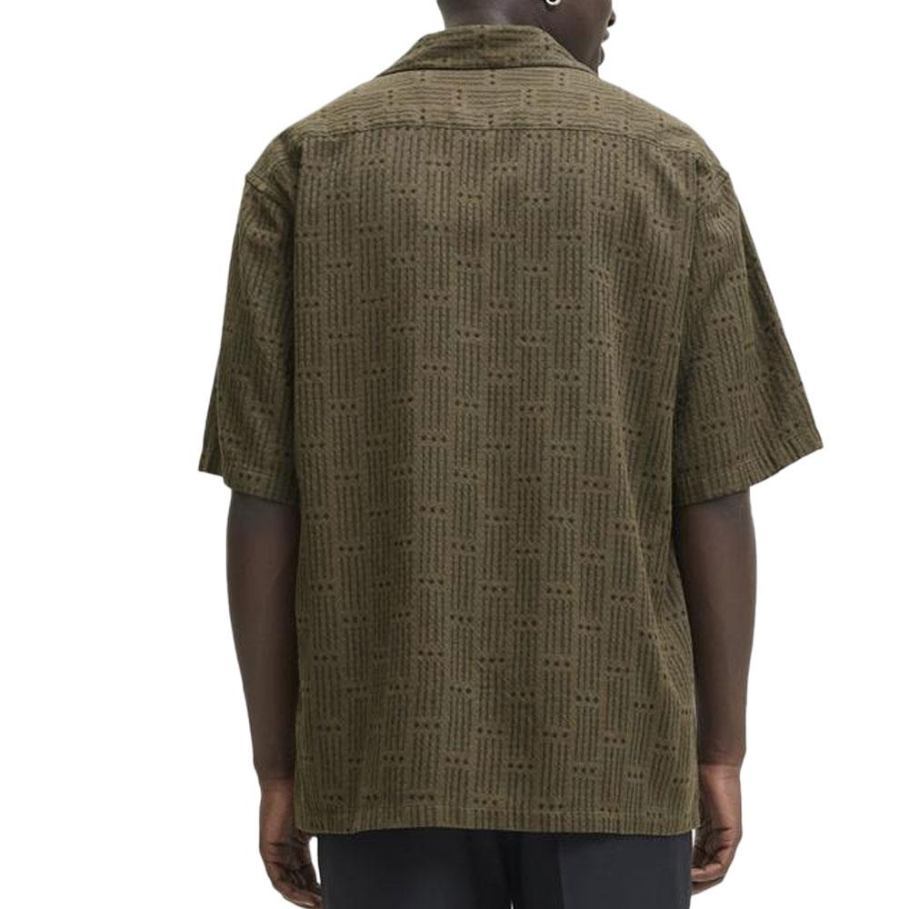 Chemise Kaki Homme Jack & Jones Vincent vue 2