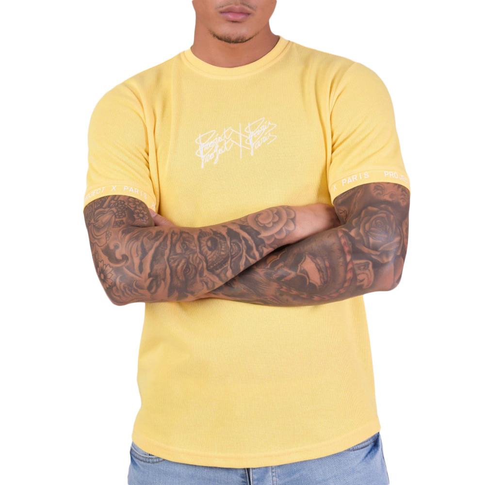 T-shirt Jaune Homme Project X Paris 0206 pas cher