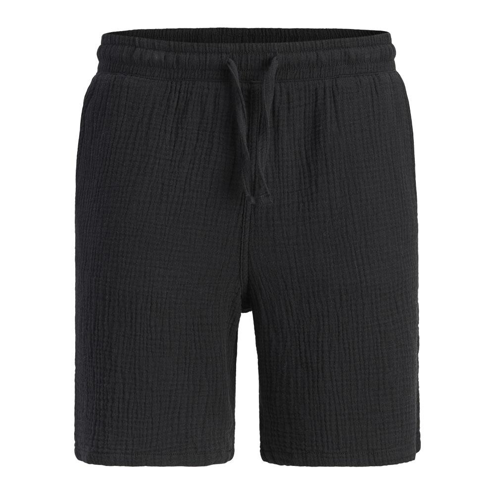 Short Gaze de Coton Noir Homme Jack & Jones Patras pas cher