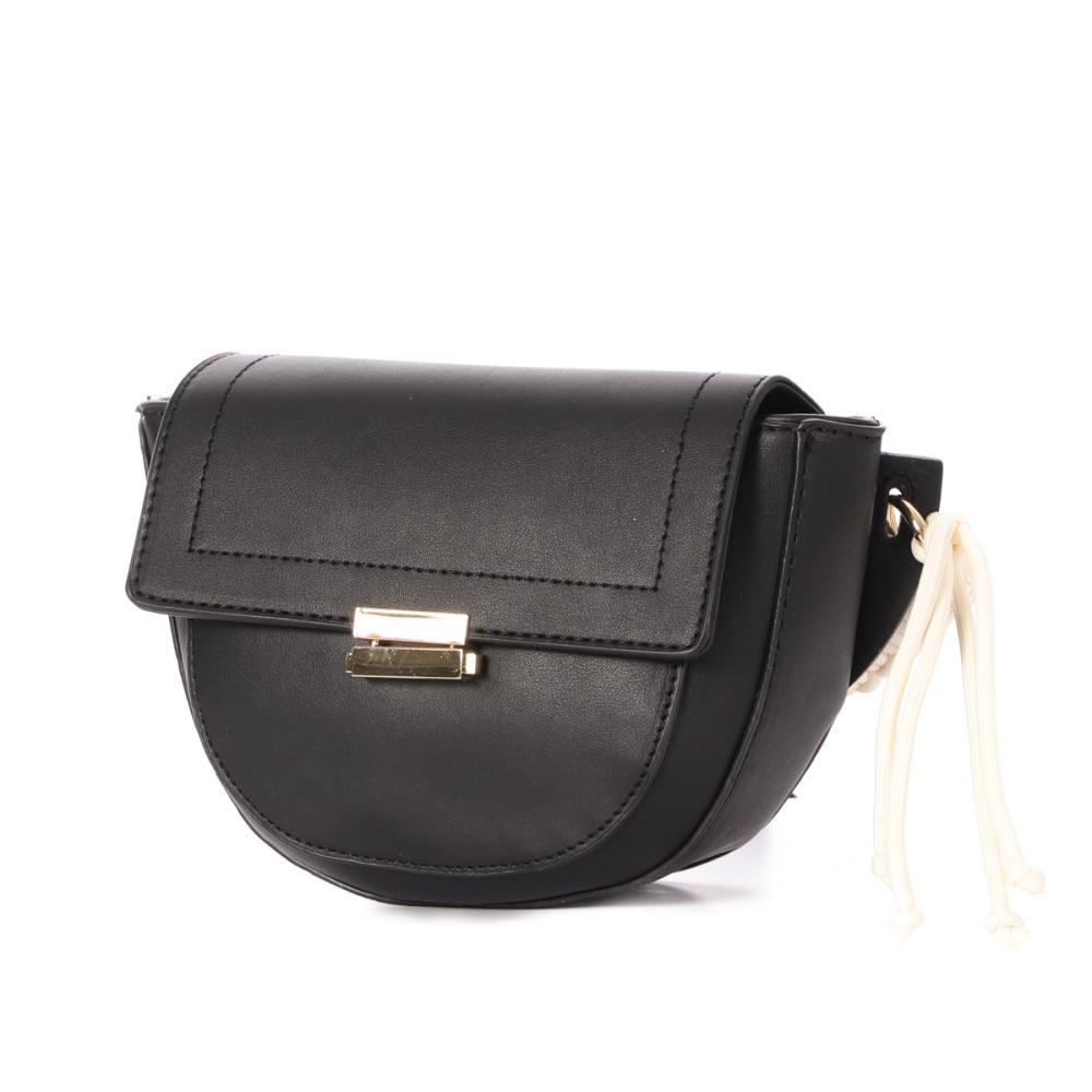 Sac Bandoulière Noir Femme Manoukian WENY vue 3