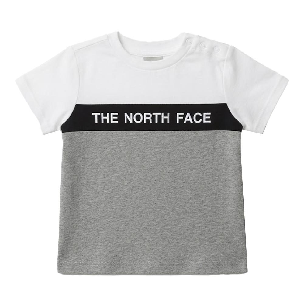 Weiß/Graues T-Shirt für Babyjungen von The North Face – Farbe günstig
