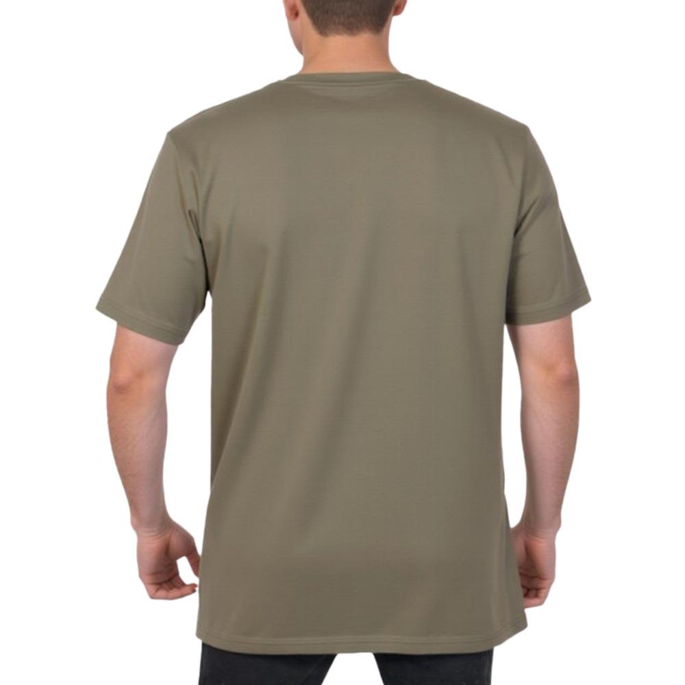 T-Shirt Taupe/Bleu Homme Petrol Industries Classic vue 2