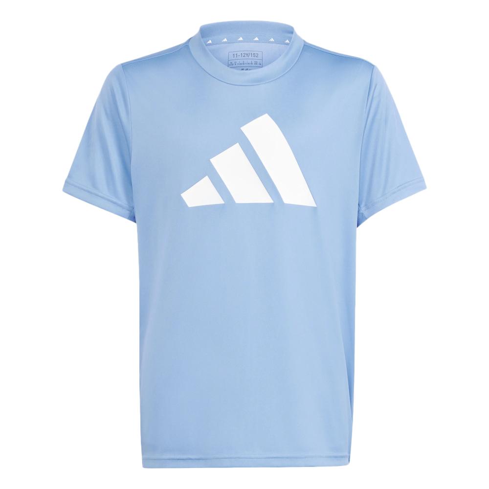 T-shirt Bleu Garçon Adidas IS1683 pas cher