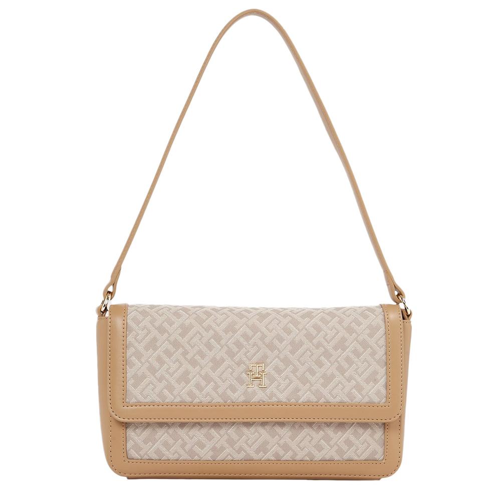 Sac à Bandoulière Beige/Camel Femme Tommy Hilfiger Crossove pas cher