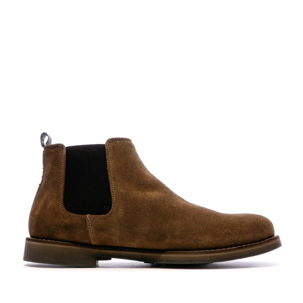 Bottines Marrons Homme CR7 Douro vue 2