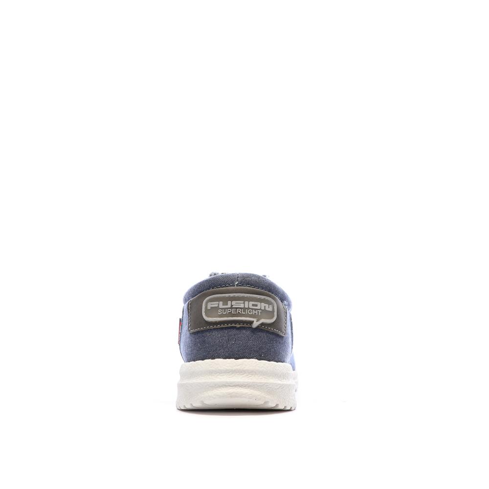 Chaussures Bleu Homme Fusion Jack vue 3
