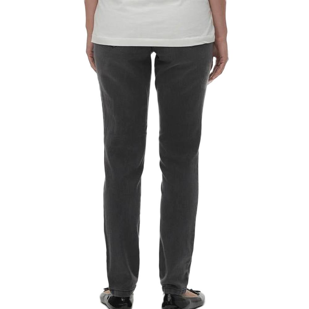 Jeggings de Grossesse Gris Femme Mamalicious Newamy vue 2