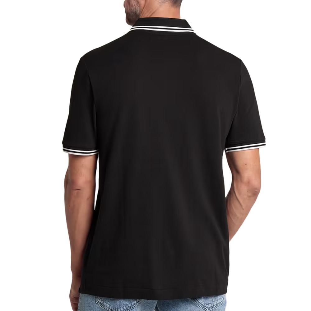 Polo Noir Homme G-Star RAW Striped Collar vue 2