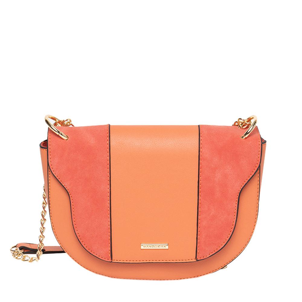 Sac bandoulière Corail Femme Manoukian Allan pas cher