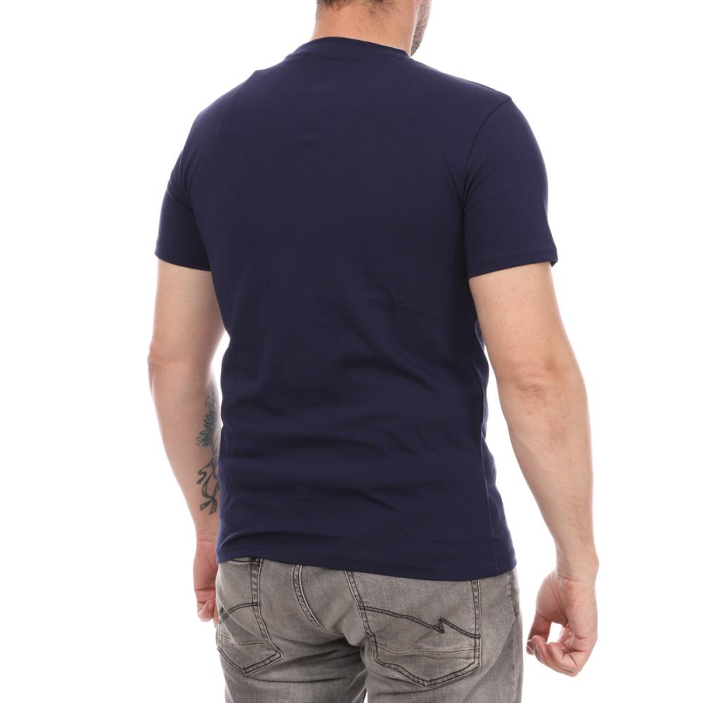 T-Shirt Bleu Marine Homme FFF Équipe de France vue 2