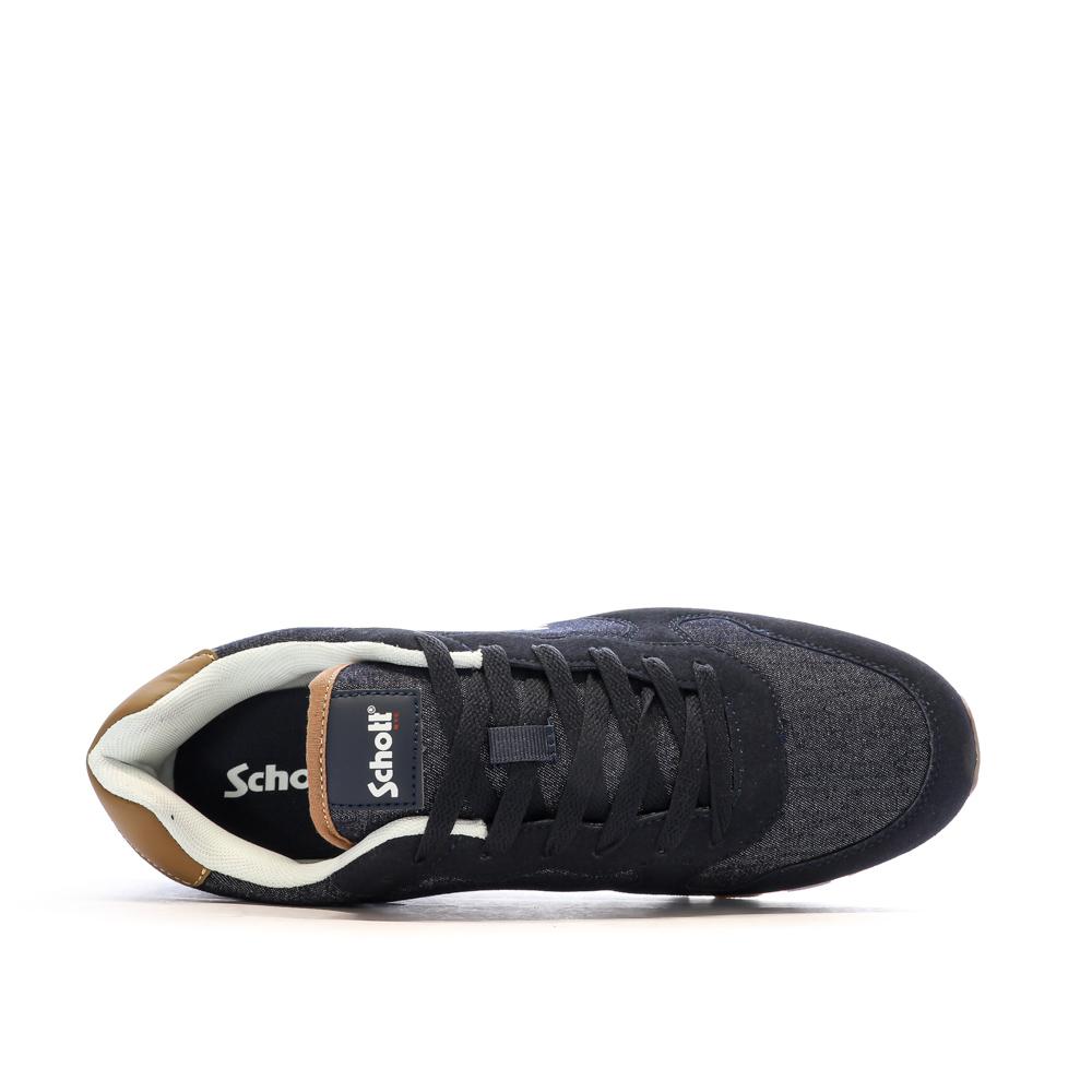 Baskets Marine Homme Schott Norati vue 4