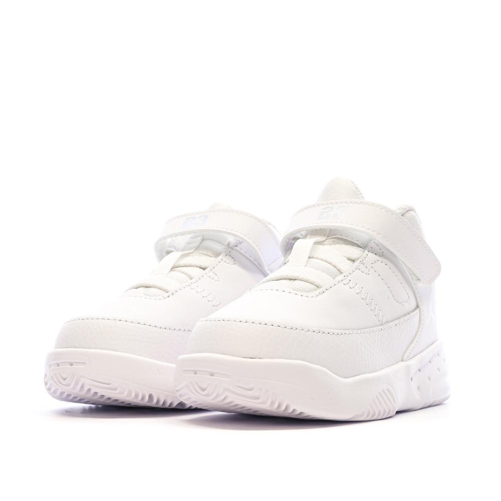 Baskets Blanches Garçon Nike Jordan Max Aura 3 vue 6