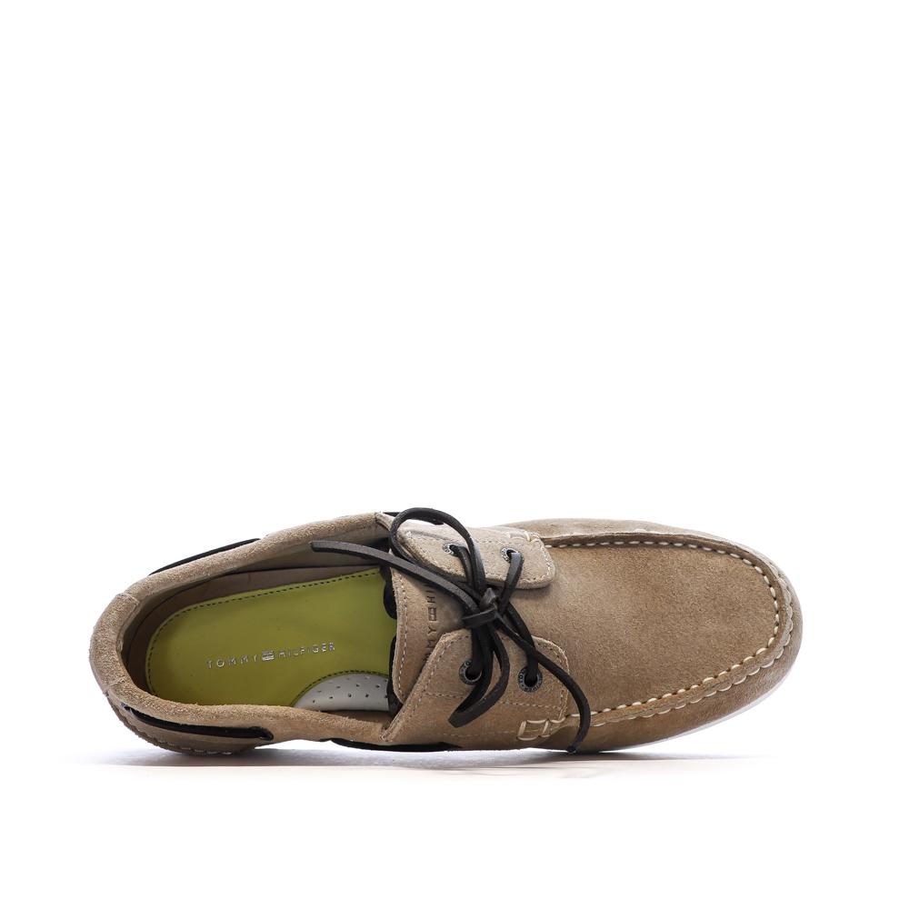 Mocassins Marron Homme Tommy Hilfiger Boat vue 4