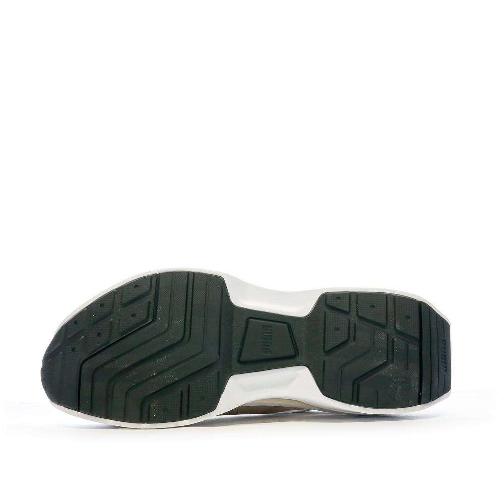 Baskets Blanc/Marron Homme Puma Kosmo Rider vue 5