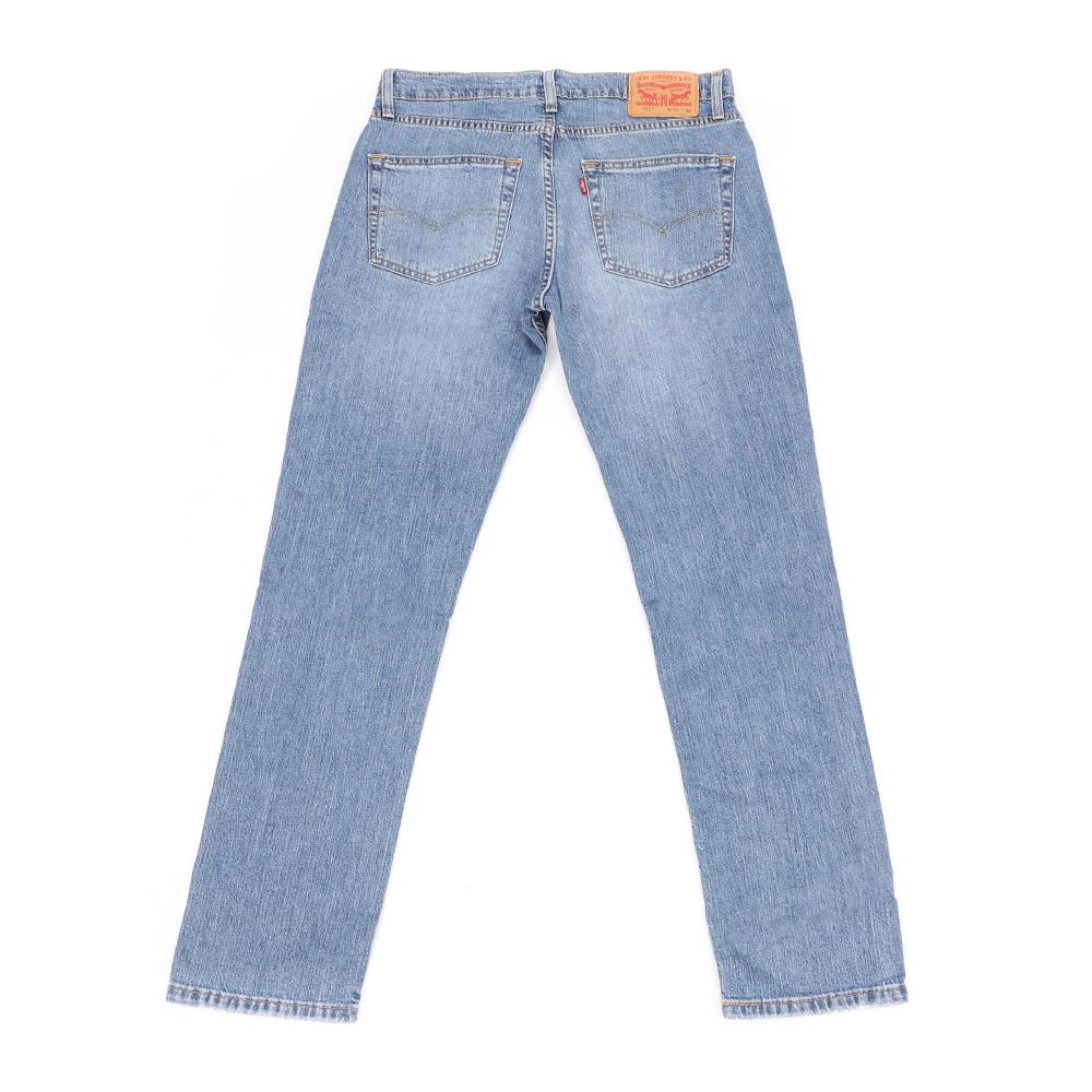 Jean Slim Bleu Effet délavé Homme Levi's 511 vue 2