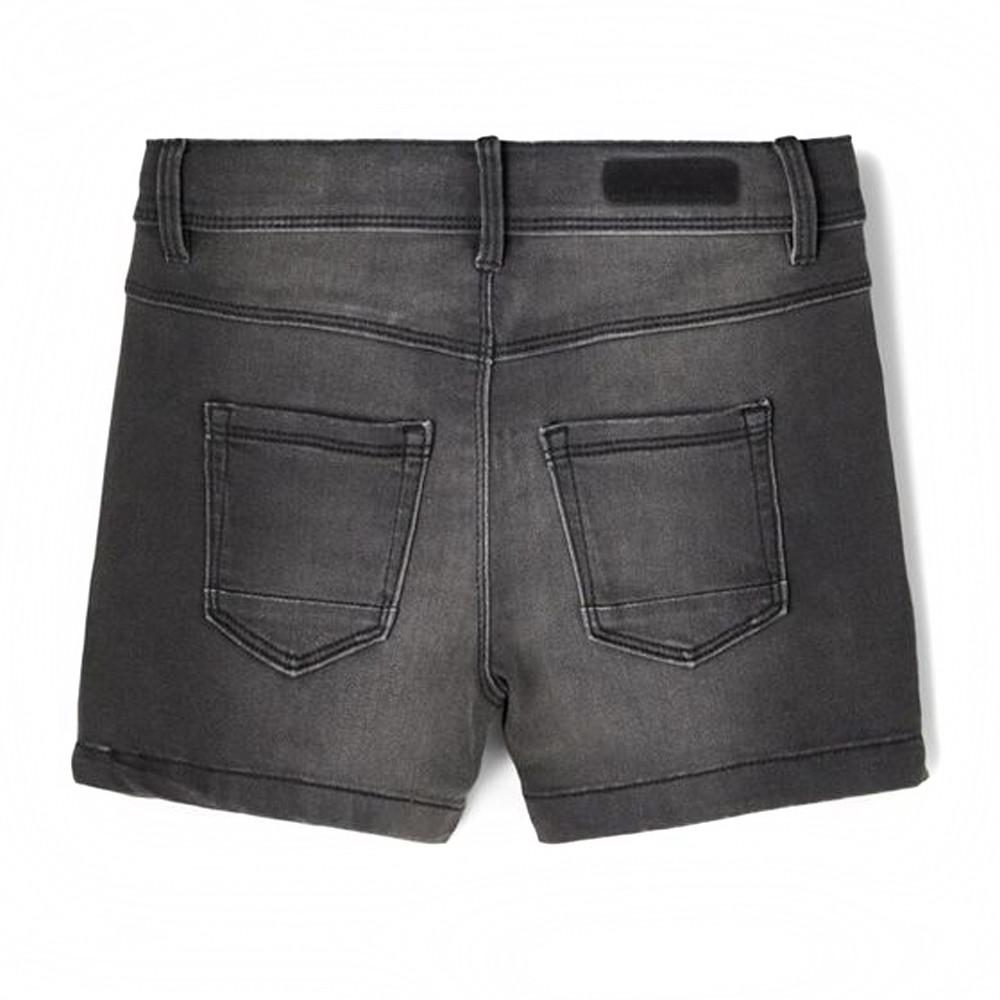 Short en Jean Noir Fille Name It SALLI vue 2