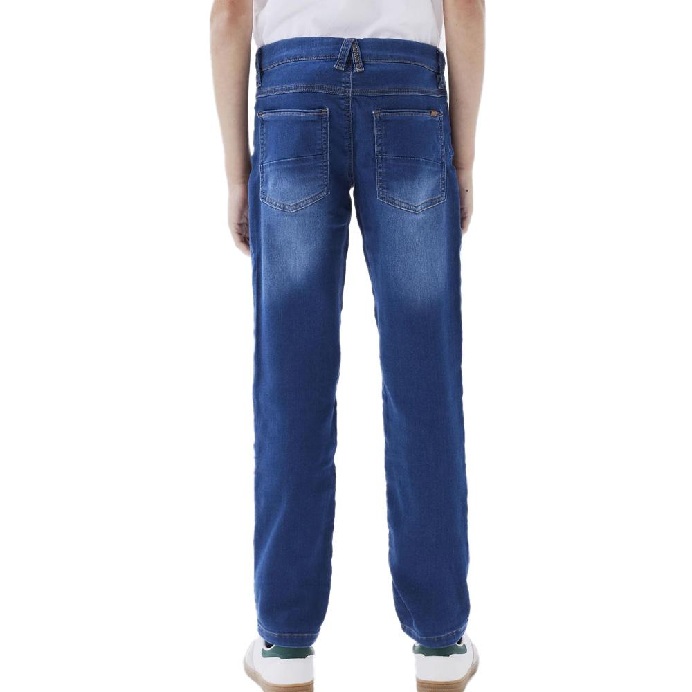 Jean Slim Bleu Fille Name it Theo vue 2