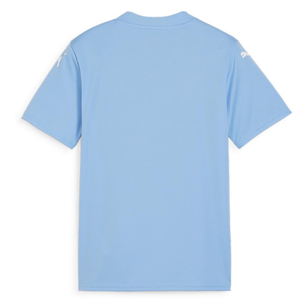 Maillot de football Bleu Garçon Puma Teamglory Jersey Jr vue 2