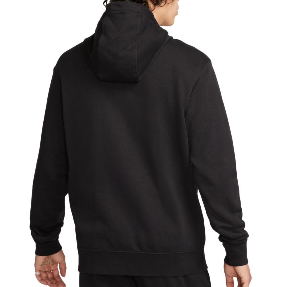 Sweat à Capuche Noir Homme Nike Club+ vue 2