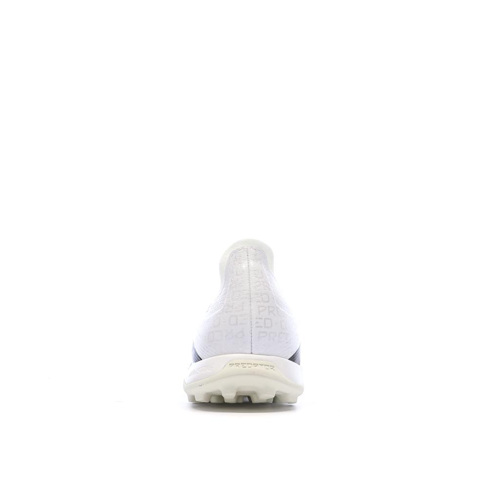 Weiße Fußballschuhe für Herren: Adidas Predator League TF Ansicht 3