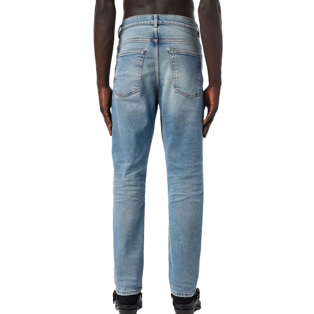 Jean Droit Bleu Délavé Homme Diesel 2005 Dfining vue 2