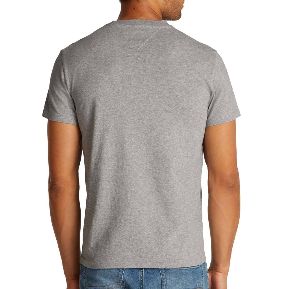 T-shirt Gris Homme Tommy Hilfiger Linear 88 vue 2