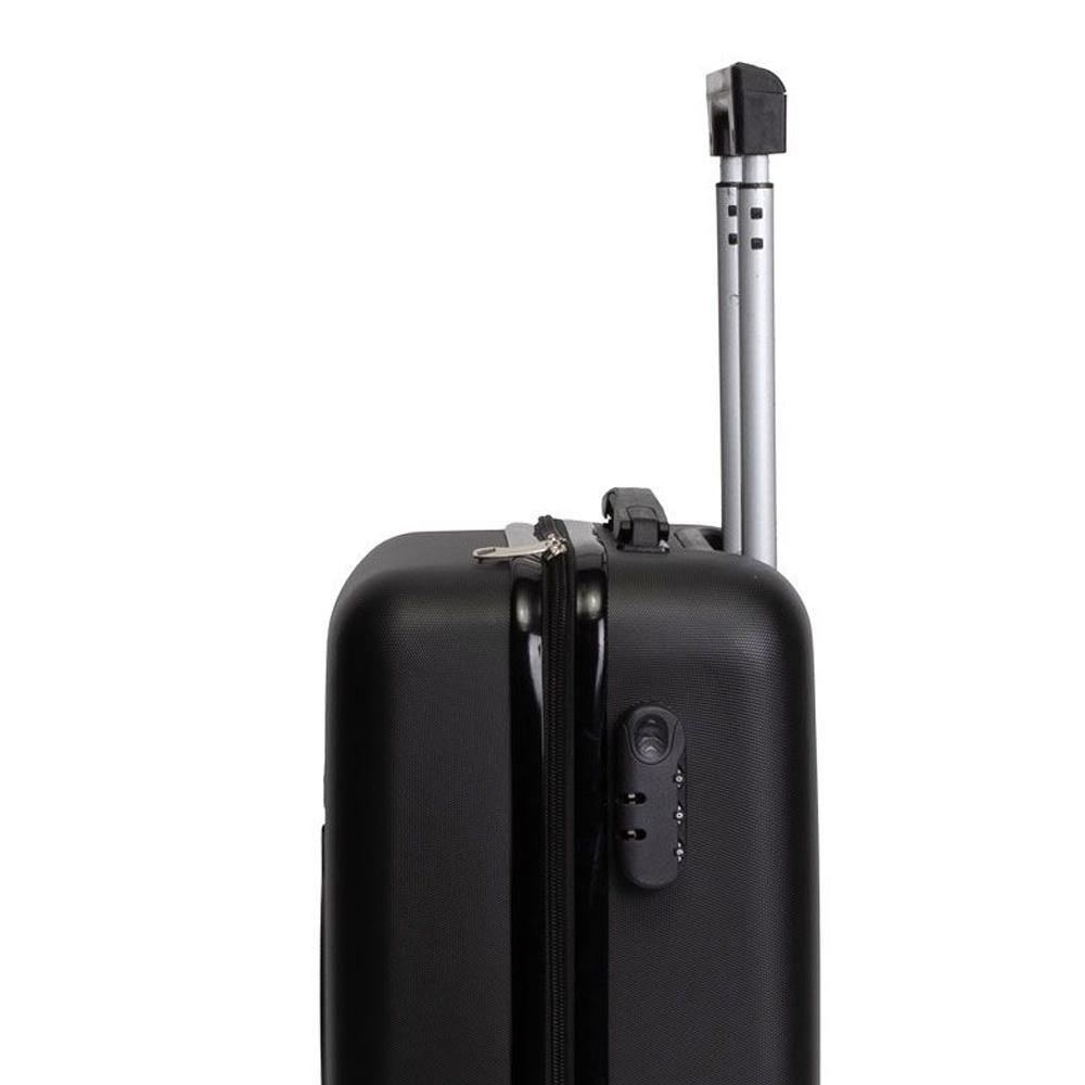 OM Valise Noire Homme 38x24x57cm vue 3